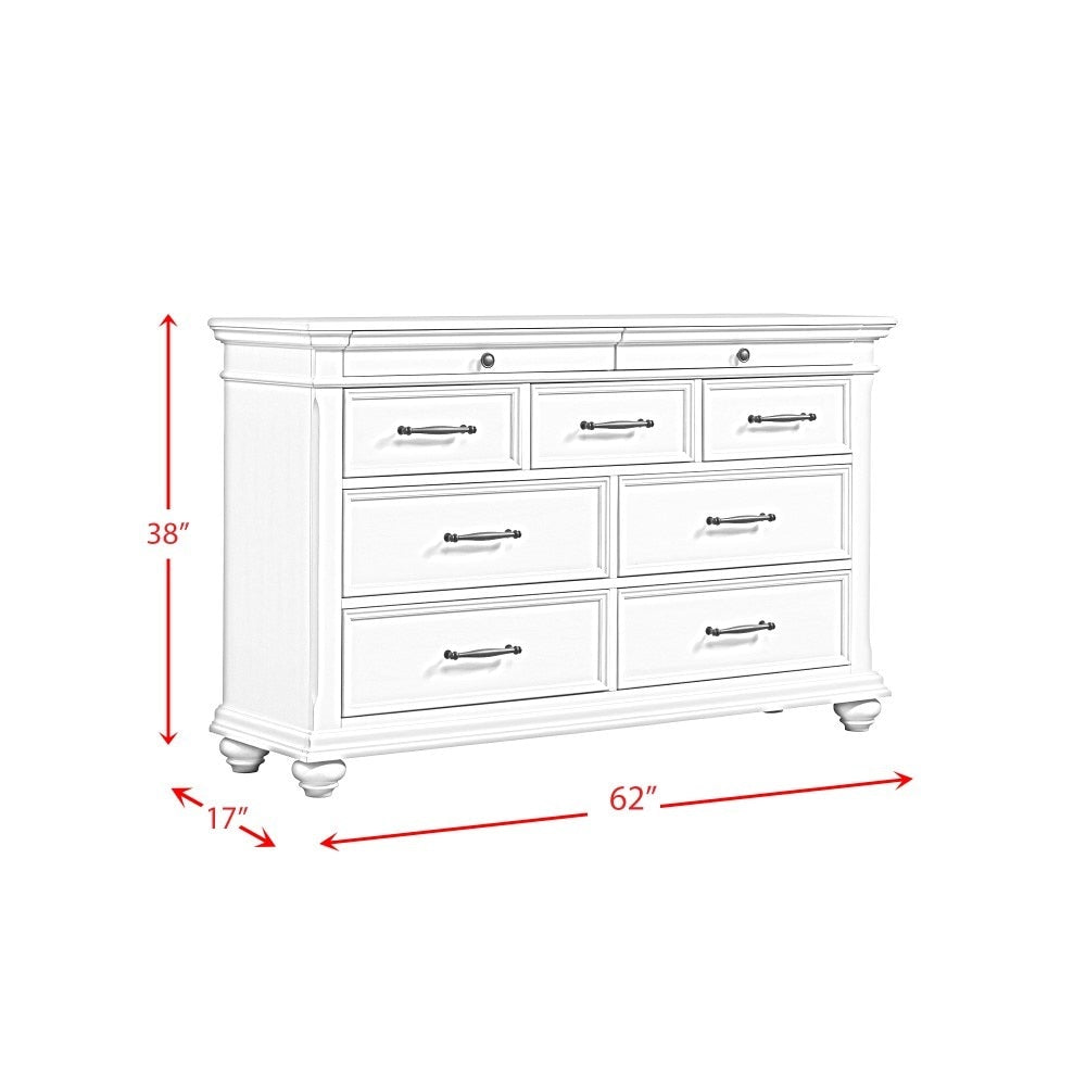 Picket House Furnishings - Brooks 9-Drawer Dresser in Black - SR800DR veiw 10