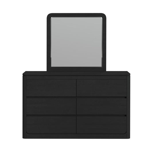Picket House Furnishings - Camelot Dresser and Mirror Set in Black - B-16860-8-DRMR view 2