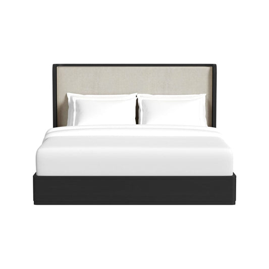 Picket House Furnishings - Camelot King UPH Bed in Black - B-16860-8-KB view 2