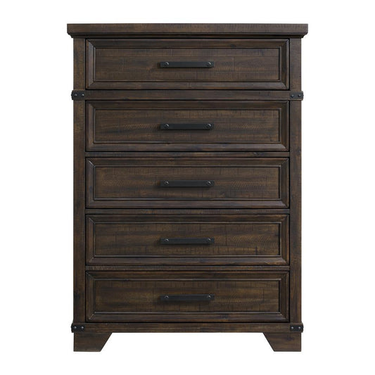 Picket House Furnishings - Canyon Ridge 5-Drawer Chest in Charcoal - B-13010-8-CH1 veiw 2