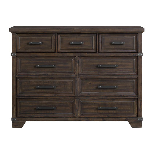 Picket House Furnishings - Canyon Ridge 9-Drawer Dresser in Charcoal - B-13010-8-DR veiw 2