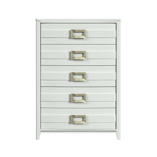 Picket House Furnishings - Chett 5-Drawer Chest in White - B-15990-7-CH view 2
