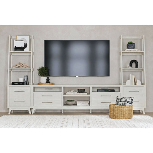 Picket House Furnishings - Clare 82" TV Console without Fireplace Insert in Almond - LA-13000-6-TV3 view 3