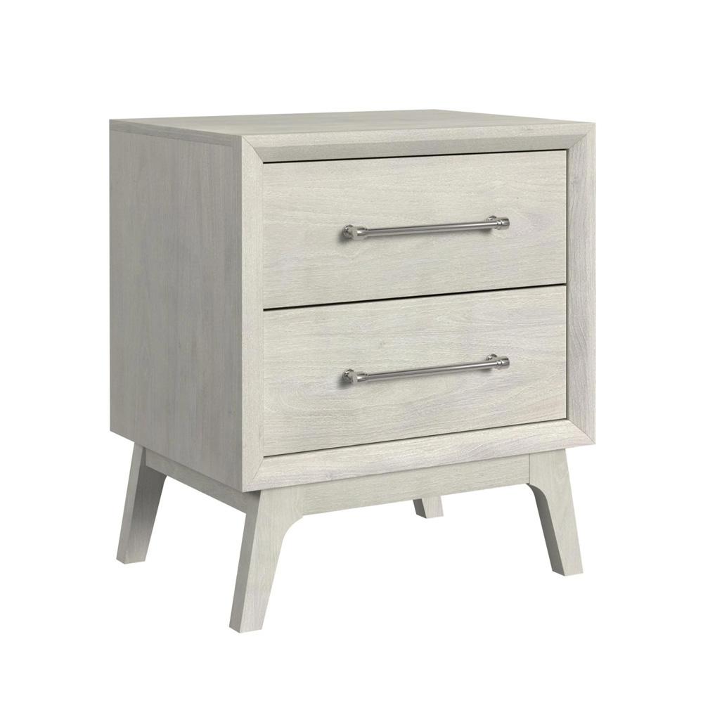Picket House Furnishings - Clare King UPH 3PC Bedroom Set with Grey Fabric in Almond - B-13000-6-KUB-3PC veiw 4