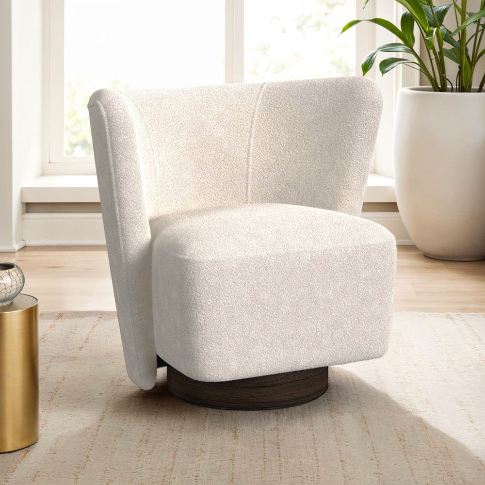 Picket House Furnishings - Cleo Swivel Chair in Ching Sand - U-17540-11464-101 view 5