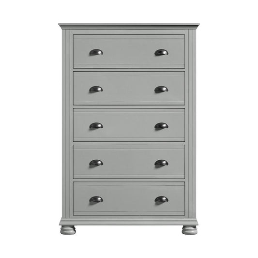 Picket House Furnishings - Conaughey 5-Drawer Chest in Grey - B-9340-3-CH veiw 2