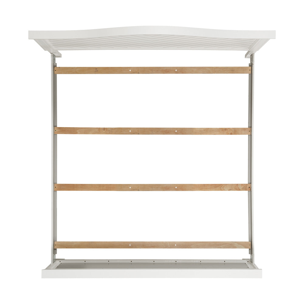 Picket House Furnishings - Conaughey King 3PC Bedroom Set in White - B-9340-7-KB-NS2 view 9