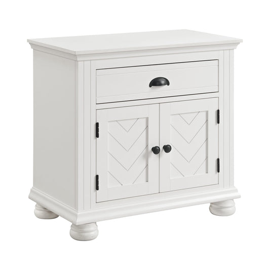 Picket House Furnishings - Conaughey King 5PC Bedroom Set in White - B-9340-7-KB-NSDRC view 2