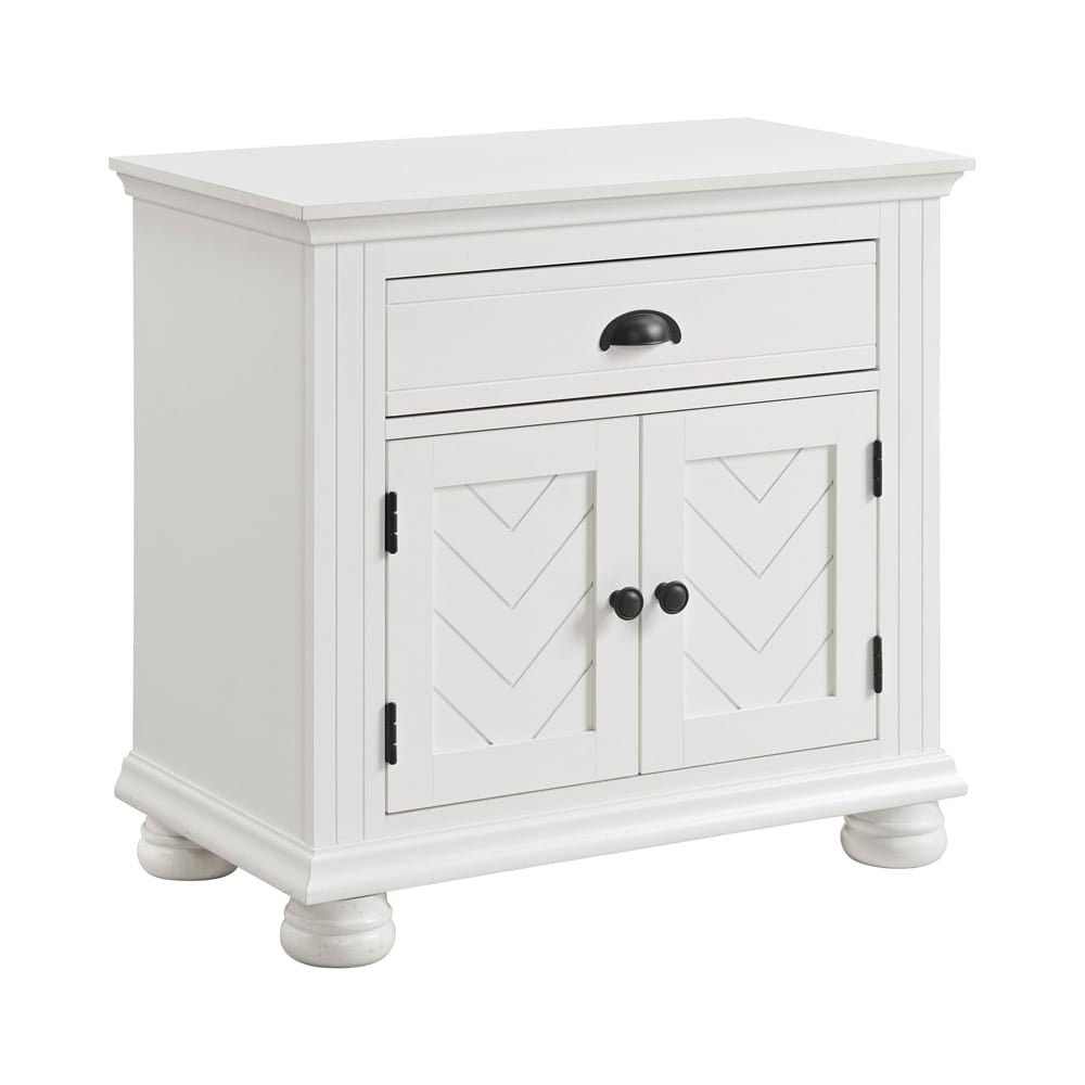 Picket House Furnishings - Conaughey Queen 4PC Bedroom Set in White - B-9340-7-QB-NSCH view 10