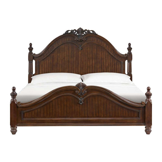 Picket House Furnishings - Coppola King Bed in Cherry - B-6580-5-KB veiw 2