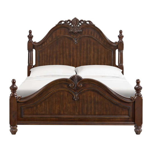 Picket House Furnishings - Coppola Queen Bed in Cherry - B-6580-5-QB veiw 2