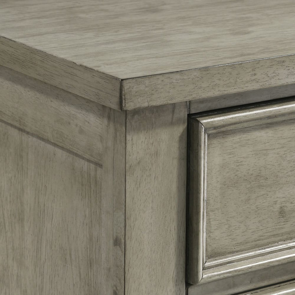 Picket House Furnishings - Damen Queen Storage 4PC Bedroom Set in Drift Grey - SV300QBNSDR view 8