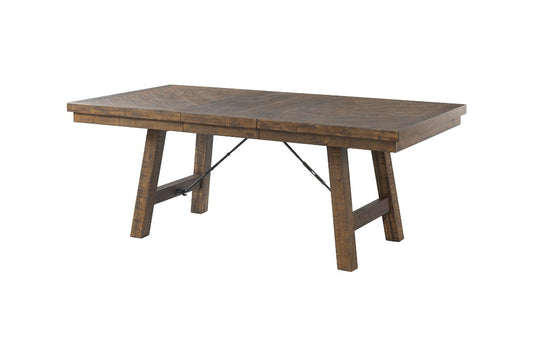 Picket House Furnishings - Dex Dining Table, 4 Side Chairs & Bench - DJX100SB6PC veiw 2