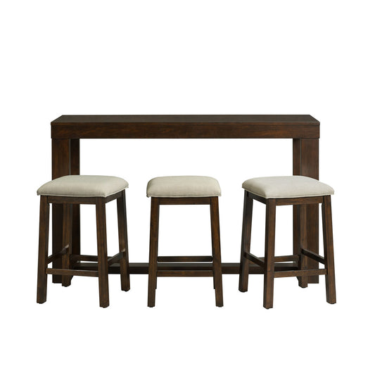 Picket House Furnishings - Drew Occasional Bar Table Single Pack (Table + Three Stools) - THY100BTSP view 2