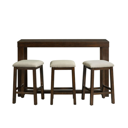 Picket House Furnishings - Drew Occasional Bar Table Single Pack (Table + Three Stools) - THY100BTSP view 2