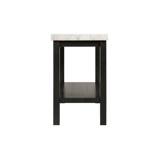 Picket House Furnishings - Evie White Marble Rectangle Sofa Table - CML100STE view 2