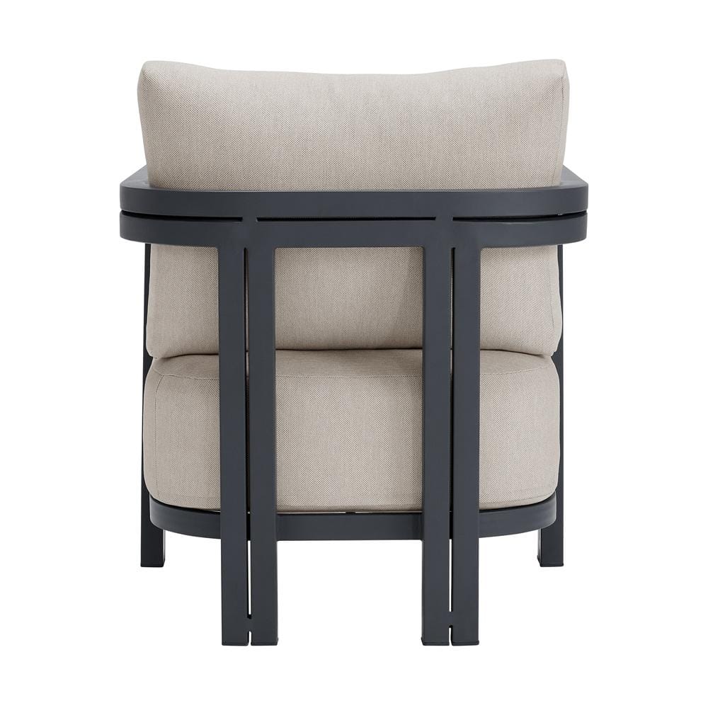 Picket House Furnishings - Fresca Chair - Dark Grey and Olefin Beige (Set of 2) - O-16230-10311-100 veiw 3