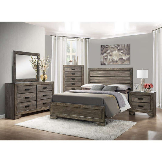 Picket House Furnishings - Grayson Queen Panel Bed - NH100QB veiw 2
