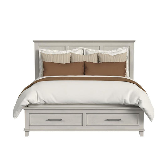 Picket House Furnishings - Henrik King Storage Bed in Ivory - B-13030-7-KSB veiw 2