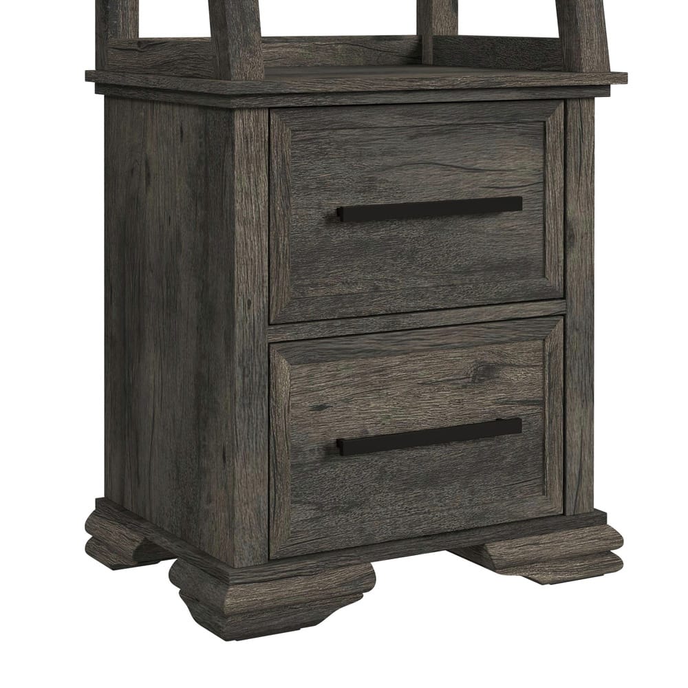 Picket House Furnishings - Hyde Side Piers in Charcoal - LA-13130-5-SP view 6