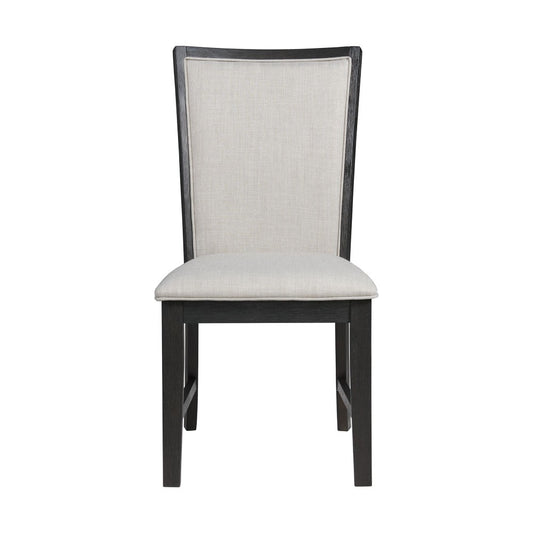 Picket House Furnishings - Jasper Dining Slat Back Side Chair in Black (Set of 2) - DGD850SBC veiw 2