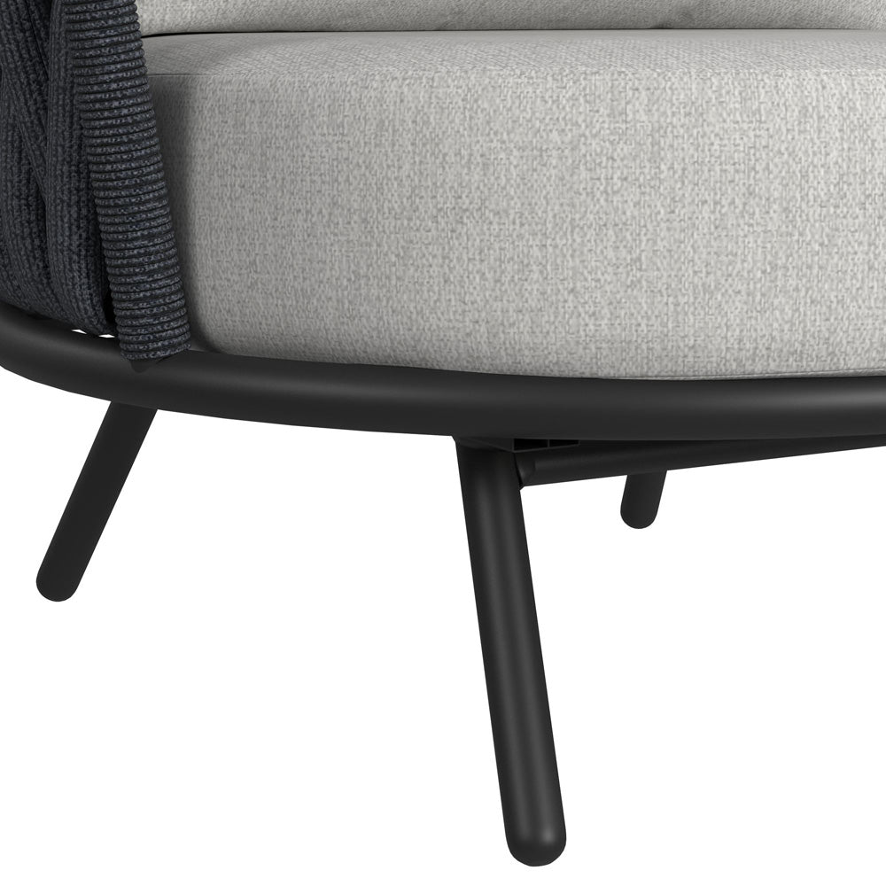 Picket House Furnishings - Java Chairs with Olefin Grey in Dark Grey (Set of 2) - O-19090-8-100 view 6
