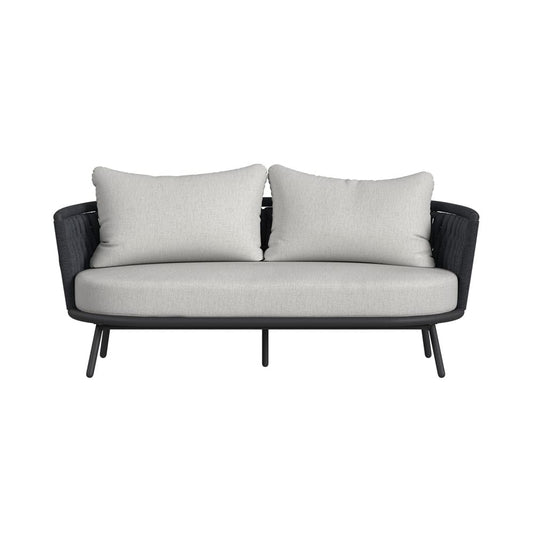Picket House Furnishings - Java Loveseat with Olefin Grey in Dark Grey - O-19090-8-200 view 2