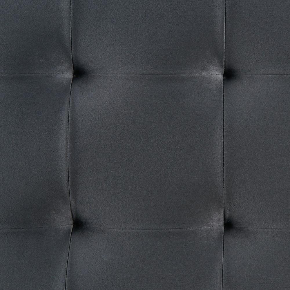 Picket House Furnishings - Jude Tufted Storage Ottoman In Gun Metal - UCB1819001WWE view 11