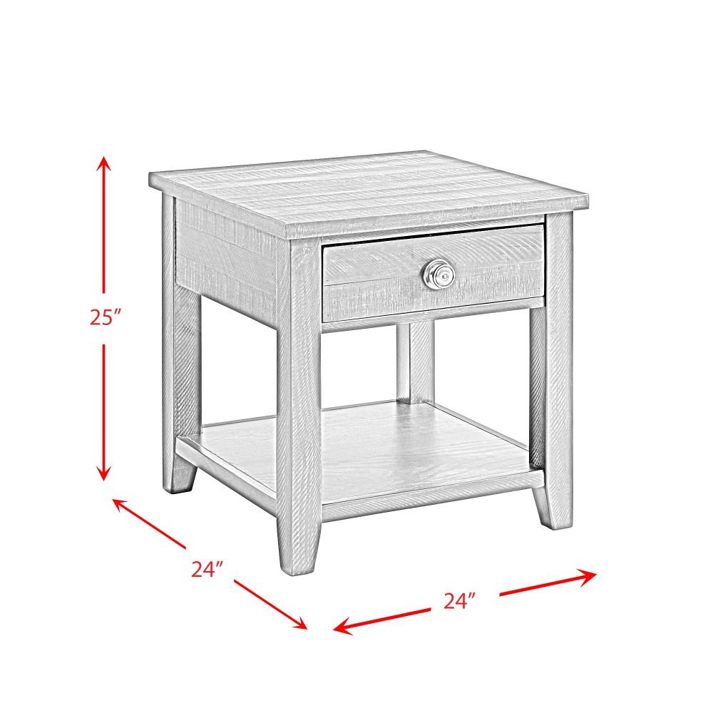 Picket House Furnishings - Kahlil 1-Drawer End Table - TKN100ET veiw 8