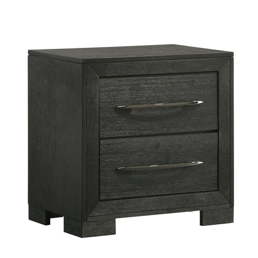 Picket House Furnishings - Kenn Full 3PC Bedroom Set in Black - B-3410-8-FB-NS2 view 2