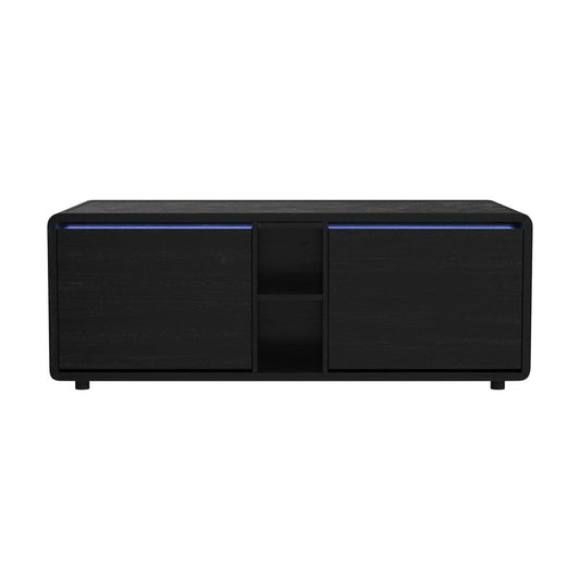 Picket House Furnishings - Nebula Smart Coffee Table with Cooler and Speaker in Black - T-18400-8-CTFS view 2