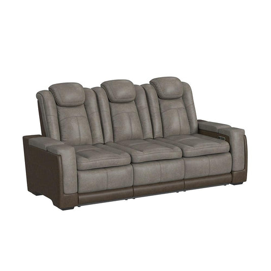 Picket House Furnishings - Niven 2PC Living Room Set in Rocky Grey/Brown-Sofa & Loveseat - U-13660-10560-SL-2PC veiw 2