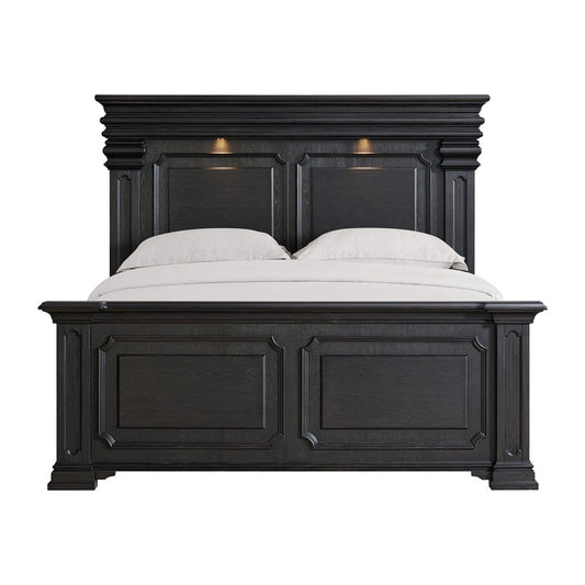 Picket House Furnishings - Paterson Court King Bed in Black - B.10318.KB view 2