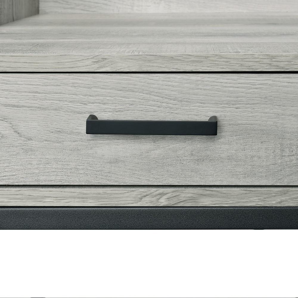 Picket House Furnishings - Peyton Desk in Grey - CKPS300DK veiw 6