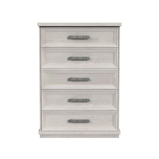 Picket House Furnishings - Rhiannon 5-Drawer Chest in Antique White - B-11600-7-CH veiw 2