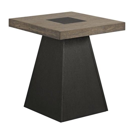 Picket House Furnishings - Rizzo 3PC Occasional Table Set in Grey and Dark Espresso-Coffee Table & Two End Table - T-7570-5-3PC veiw 2