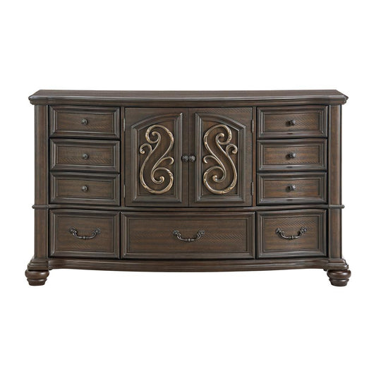 Picket House Furnishings - Rosalinda 7-Drawer Dresser in Mahogany - B-13070-5-DR veiw 2