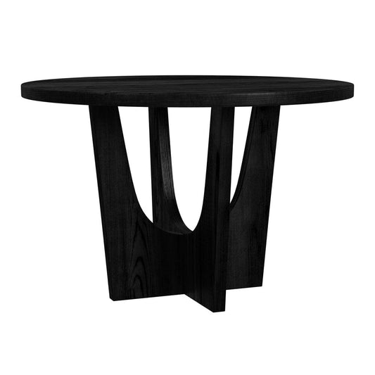 Picket House Furnishings - Salem 5PC Counter Height Dining Set in Black-Round Counter Table with Wood Top and Four Chairs - D-17380-8-CT1-5PC view 2