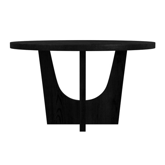 Picket House Furnishings - Salem Round Dining Table with Black Wood Top in Black - D-17380-8-DT1 view 2