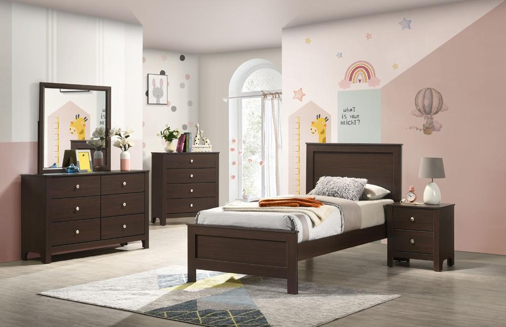 Picket House Furnishings - Santino 6-Drawer Dresser in Espresso - SM590DR veiw 5