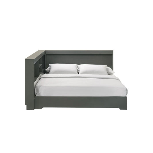 Picket House Furnishings - Santino Full Corner Bed in Grey - SM370FCB veiw 2
