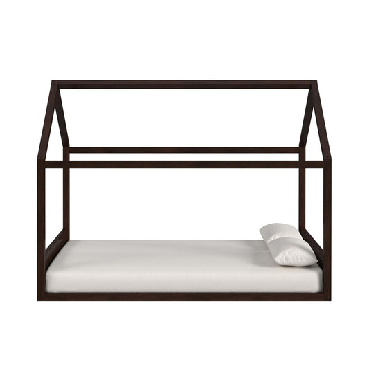 Picket House Furnishings - Santino Full Montessori Bed in Espresso - SM585FB view 2