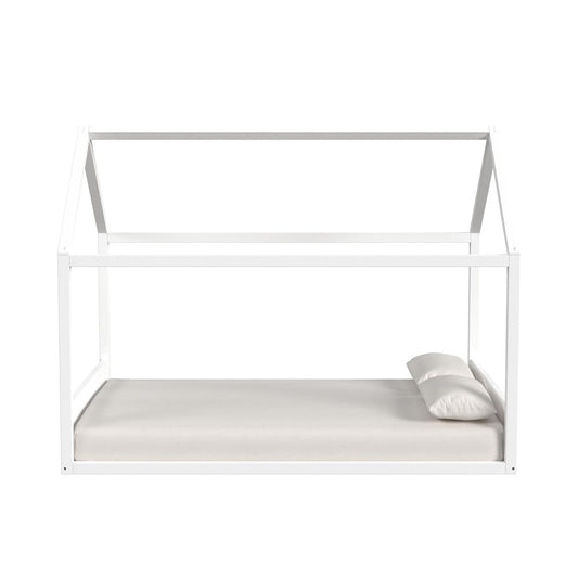 Picket House Furnishings - Santino Full Montessori Bed in White - SM785FB view 2