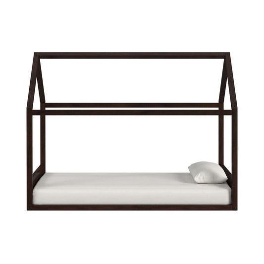 Picket House Furnishings - Santino Twin Montessori Bed in Espresso - SM585TB view 2