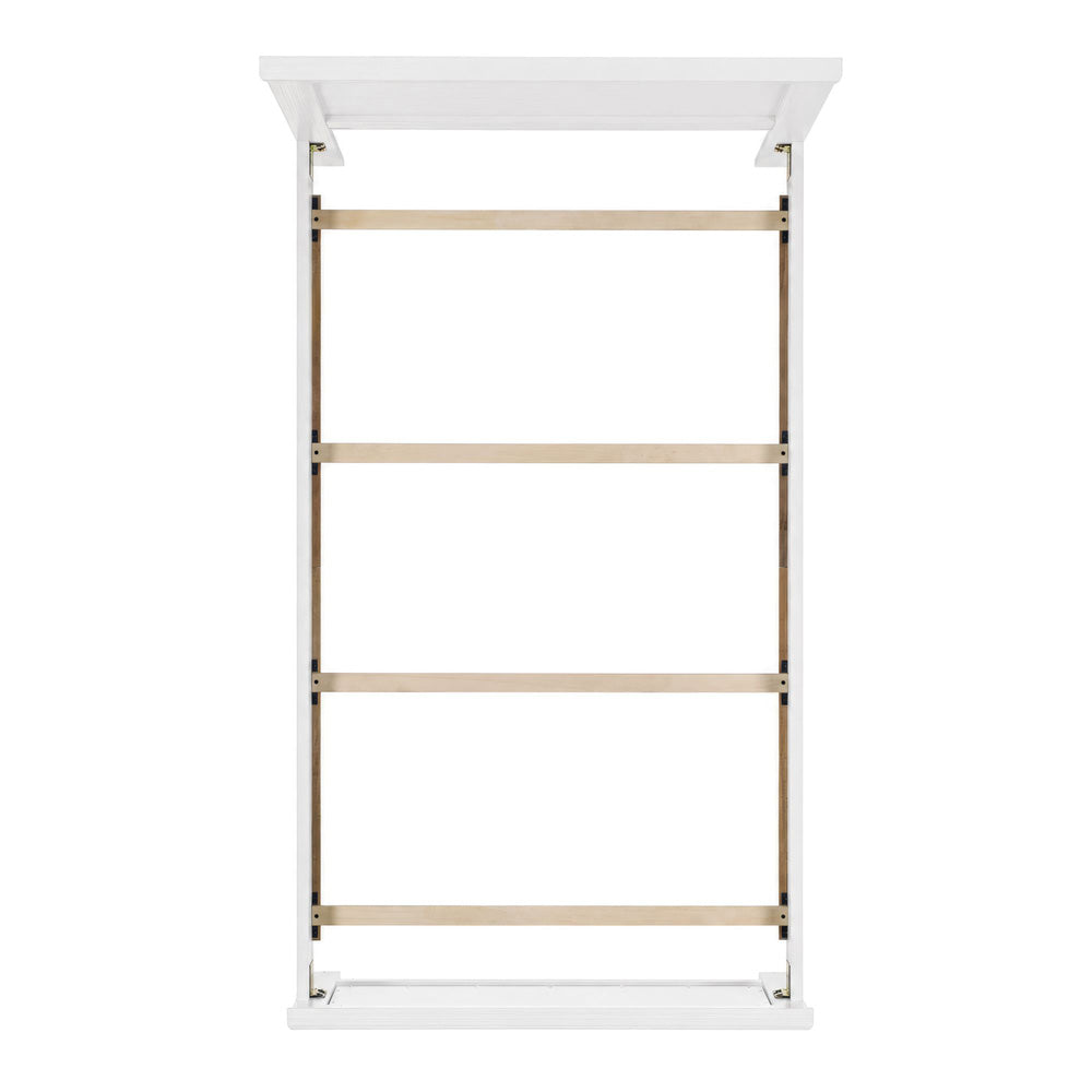 Picket House Furnishings - Santino Twin Panel 3PC Bedroom Set in White - SM790TB3PC view 9