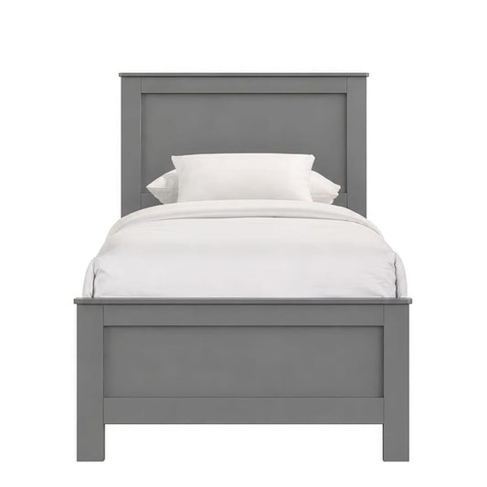 Picket House Furnishings - Santino Twin Panel Bed in Grey - SM390TB view 2