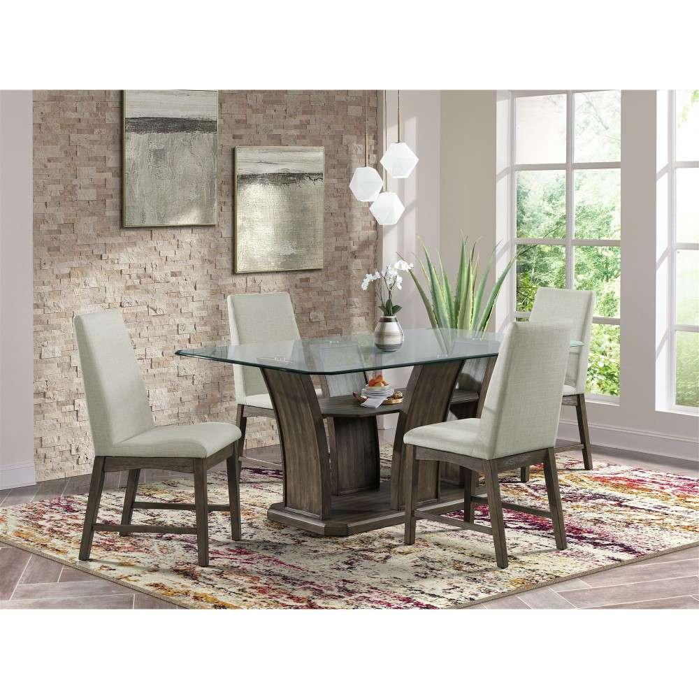 Picket House Furnishings - Simms Dining Side Chair in Grey (Set of 2) - DPR300SCN veiw 7