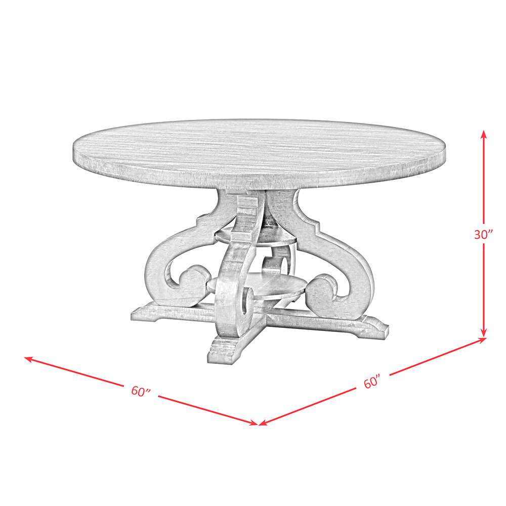 Picket House Furnishings - Stanford Round Dining Table - DST380DT veiw 7