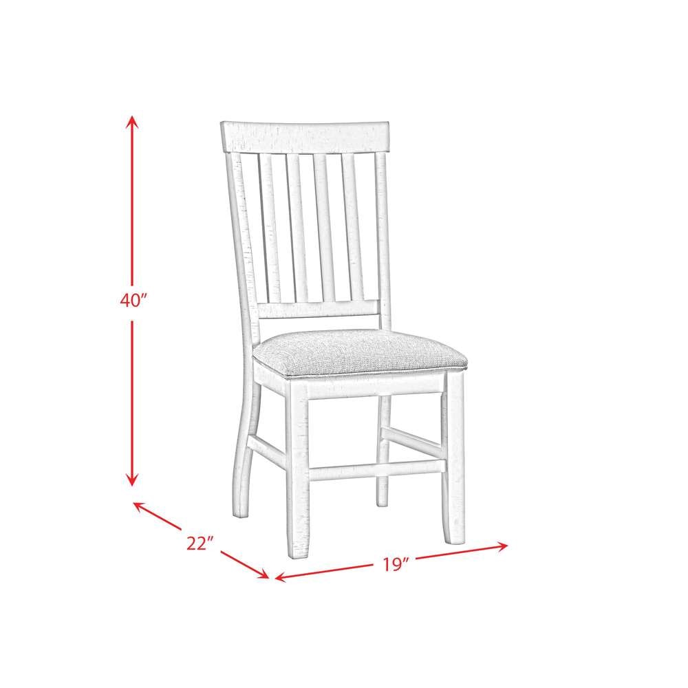 Picket House Furnishings - Stanford Side Chair in White (Set of 2) - DST700SC veiw 7