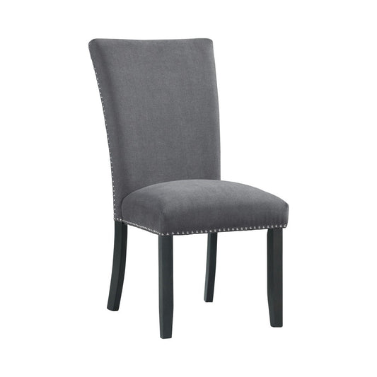 Picket House Furnishings - Stratton Standard Height Side Chair in Charcoal (Set of 2) - CTC130SC veiw 2